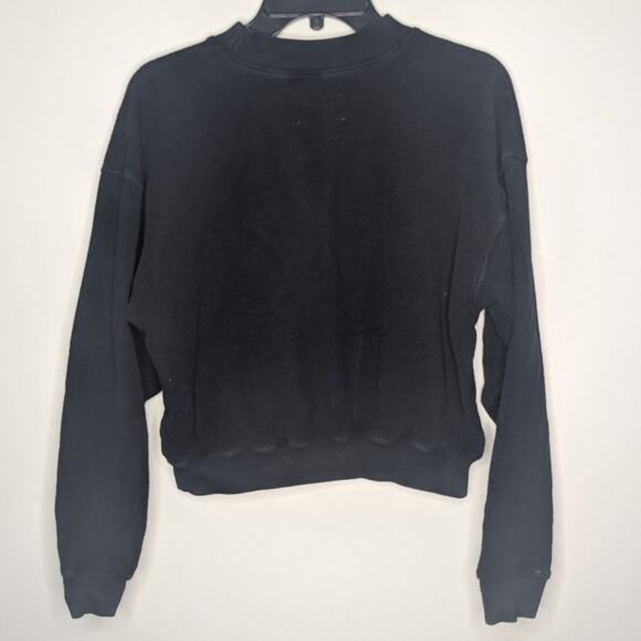 Madhappy Reverse Weave Signature Logo Crewneck Sweatshirt in Black, Size Medium - Picture 4 of 7